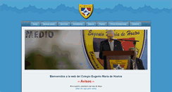 Desktop Screenshot of colegioeugenio.com