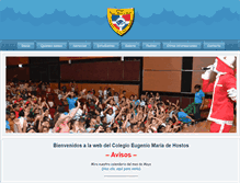 Tablet Screenshot of colegioeugenio.com